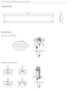 Linear Architectural LED Pendant Light