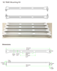 T Bar Bracket for Remote Emergency Driver Installation