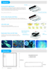 UV-C Air-Purifier Recessed LED Center Lensed Troffer Light