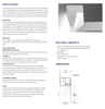 Linear LED Perimeter Recessed Light