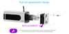 UV-C Air Sterilization-Linear Wall Mount and Linear Pendant Fixture