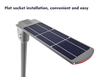 Solar Cobra Head Area Light