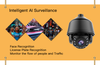 Solar Intelligent Street Light with Camera and Signage Options