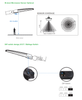 50 Through 300 Watt- Wattage and Color Tunable Area Light-Gen 6