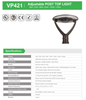 Round LED Adjustable Area Light