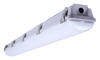 Field selectable color temperatures include 3500k, 4000k and 5000k.
▪ Long-life LEDs provide 137,000 hours of operation with at least 70% of initial lumen output (L70), and 42,000 hours with at least 90% of initial lumen output (L90).
▪ LED chromaticity based on < 5-step ANSI quadrangles.
▪ LED color maintenance < 0.002 chromaticity shift (Δu’v’) over the initial 6,000 hours of operation.
▪ Provides 6,000, 14,000, or 20,000 nominal lumens using 42, 100, or 150 nominal watts.
▪ Universal 120-277 AC voltage (50-60Hz) is standard.
▪ 0-10vdc dimming drivers are standard.
▪ Power factor > 0.90.
▪ Total harmonic distortion < 20%.
▪ Color rendering index > 80.
▪ Polycarbonate housing and frosted lenses are standard.
▪ Easy installation in new construction or retrofit.
▪ cETLus listed for damp locations in ambient temperatures from - 20°C to 50°C (-4°F to 122°F).
▪ VT-6L = DLC standard.
▪ VT-14L & VT-20L = DLC premium.
▪ IP67 rated for ingress protection.
▪ IK10 rated for impact.
▪ ETL sanitation listed for non-splash food zone to comply with NSF/ANSI 2 standard.
▪ NEMA 4X.
▪ Complies with FCC Part 15, class A.
▪ Complies with IEC/EN61000-4-5, input transient protection (1.0kV).
▪ Surge protection = 1.0kV.
▪ 5-year warranty of all electronics and housing.