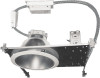 The LEDVH-CFK9-G2 is an 9“ LED, Non-IC Commercial Flat Frame-in Kit and is available with multiple Trim styles. Designed for use in non-insulated ceilings, Insulation material must be kept a minimum of 3” from fixture. Available with a 10W, 14W, 22W, 32W or 44W high efficacy LED engine and universal, dimmable drivers. The special optical diffuser produces high lumen transmission and even illumination. Suitable for Wet Locations.