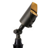 2106 Up lights has a stylish shroud which makes it quite outstanding among our bullet light fixtures and Its full adjustability makes it ideal for up lighting trees and gardens. Flexible knuckle for locality and precise direction.