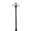 2403 Premium Flat Hat G4 Path Lights is constructed of solid brass to ensure its anti-ability against weather, and unique white paint under the hat to reflect light to the area you want to light up.