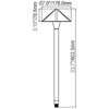 2413 Umbrella G4 Angular Path Light
