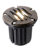 2202B Grated In-Ground Well Lights are mainly fixtures used for outdoor lighting. It has been widely used in public gardens, tree gaps, and squares. Our LT2202B Grated MR16 In-Ground Lights model has a unique stylish grate-faceplate, and sealed canister structures to ensure easy installation in harsh environments. The brass top with a seal ring can get more effective to protect from water and harsh environments.