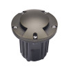 2204B Two-Direction Turret MR16 In-Ground Well Light are with 2 opposite openings for 2-direction illumination and canister structures to ensure easy installation in harsh environments. The brass top with a seal ring can get more effective to protect from the bulb water and harsh environments.