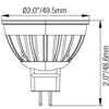 1016A Standard MR16 Low Voltage LED lamp