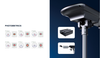 LED Solar All In One High Wattage Area Light
