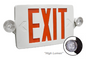 Thin All LED Exit & Emergency Thermoplastic Combo
