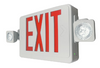 Reduced Profile All LED Exit & Emergency Thermoplastic Combo