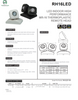 LED Indoor High-Performance MR-16 Thermoplastic Remote Head