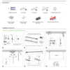 LED Up/Down Linear Pendant Light