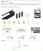 LED Up/Down Linear Pendant Light