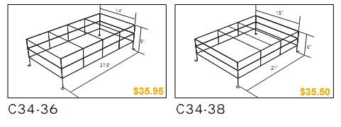 Recatngular and Square Wire Guards
