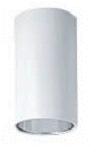 8" Fluorescent Cylinder  8" aperture surface cylinder for use with a 26W, 32W or 42W compact fluorescent lamp.