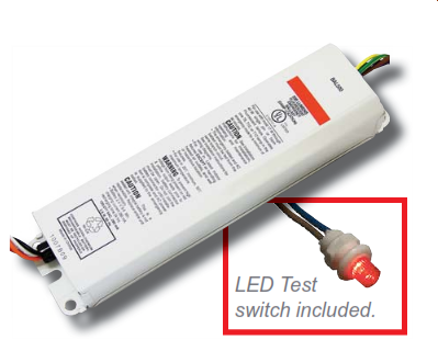 BAL500ACTD AC Outlet with Time Delay Emergency Fluorescent Ballast