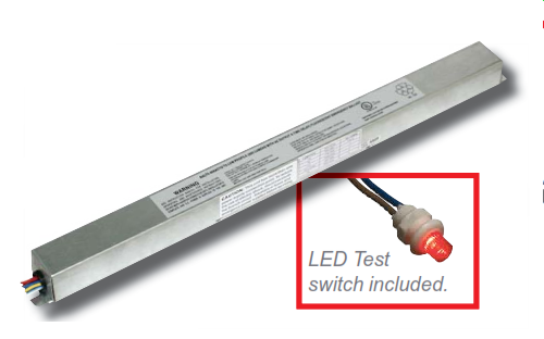 BALT5-1300ACTD 1300 Lumen T5 Fluorescent Emergency Ballas, AC Only with Time Delay