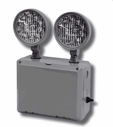 •  Sealed and gasketed weather proof lamp heads with high performance chrome-plated metallized reflector and tempered glass lenses for optimal light distribution.
•  Long lasting efficient ultra bright white LED lamp heads. 
•  1.875W (15 LEDs x 0.125) per head.
•  External mounting brackets for simplified wall mounting.