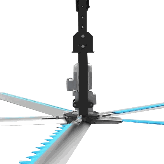 High Volume Low Speed Industrial 16, 20' and 24' Fans