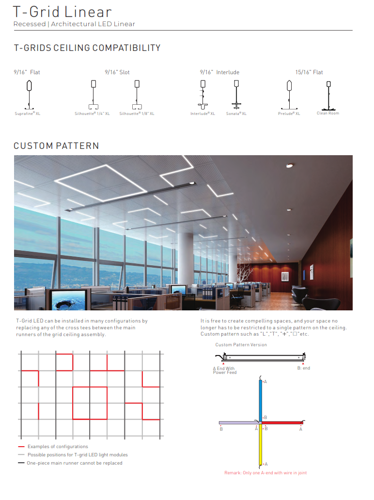 Series VTB LED Grid Lite