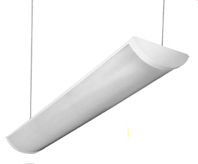 V.E. series architectural linear LED suspension lighting  fixturesbring direct and indirect light to commercial LED or residential lighting interiors
