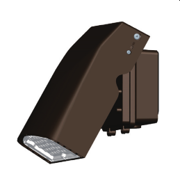 Slim wall pack is available in two watts for a variety of applications including building perimeter, entrances, stairways and security lighting. VMWP10 series of luminaries provides a low-profile architectural style with the power of bright, energy efficient LEDs. It has a rugged aluminum construction with multi-mount capabilities. 0° to +90° tilt adjustments. For a building that has a modern or futuristic look.