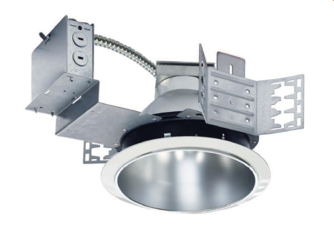 The VLEDH-AFK8 is a 8” LED, Non-IC, Frame-in kit and is available with multiple Trim styles. Designed for use in non-insulated ceilings, Insulation material must be kept a minimum of 3” from ﬁxture. Available with a 50W, 60W, 70W or 90W, high efﬁcacy LED engine and Tri-Mode Dimmable drivers. The special optical diffuser produces high lumen transmission and even illumination. Suitable for Wet Locations.