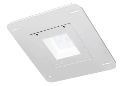 The high performance luminaire is designed for recessed applications where long life, low maintenance, and consistent color rendering is required. Areas with limited accessibility due to fixture location or where heavy pedestrian traffic makes maintenance difficult are ideal applications such as retail canopies.