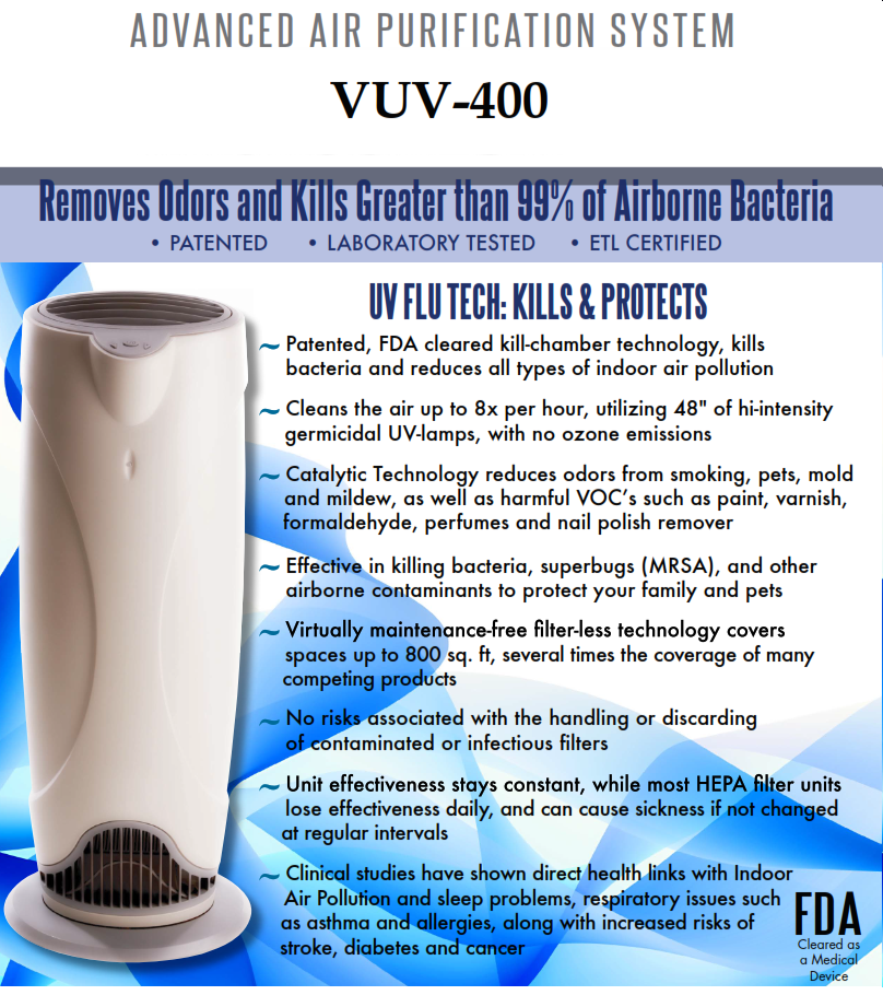 Portable UV-C Air Purifier