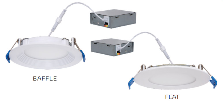 The 3/4/6/8 inch slim downlight with junction box are 5 CCT (2700K, 3000K, 3500K, 4000K, 5000K) selectable and oﬀer dimming capability to satisfy more application needs in residential and commercial settings. This ultra-slim housing design product equipped with a smooth dimming features and it is compatible with majority of dimmers from the market. ETL compliance ready for damp location and energy saving. High color rendering provide excellent light performance and simpliﬁed installation in drywall or suspended ceilings eliminates recessed cans saving time and money. 