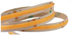 170 Degree LED Chip on Board (COB) Tape Strip Light 2700-6500K and RGB