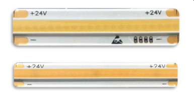 120 Degree Chip on Board (COB) LED Tape Light with Bounding Wall