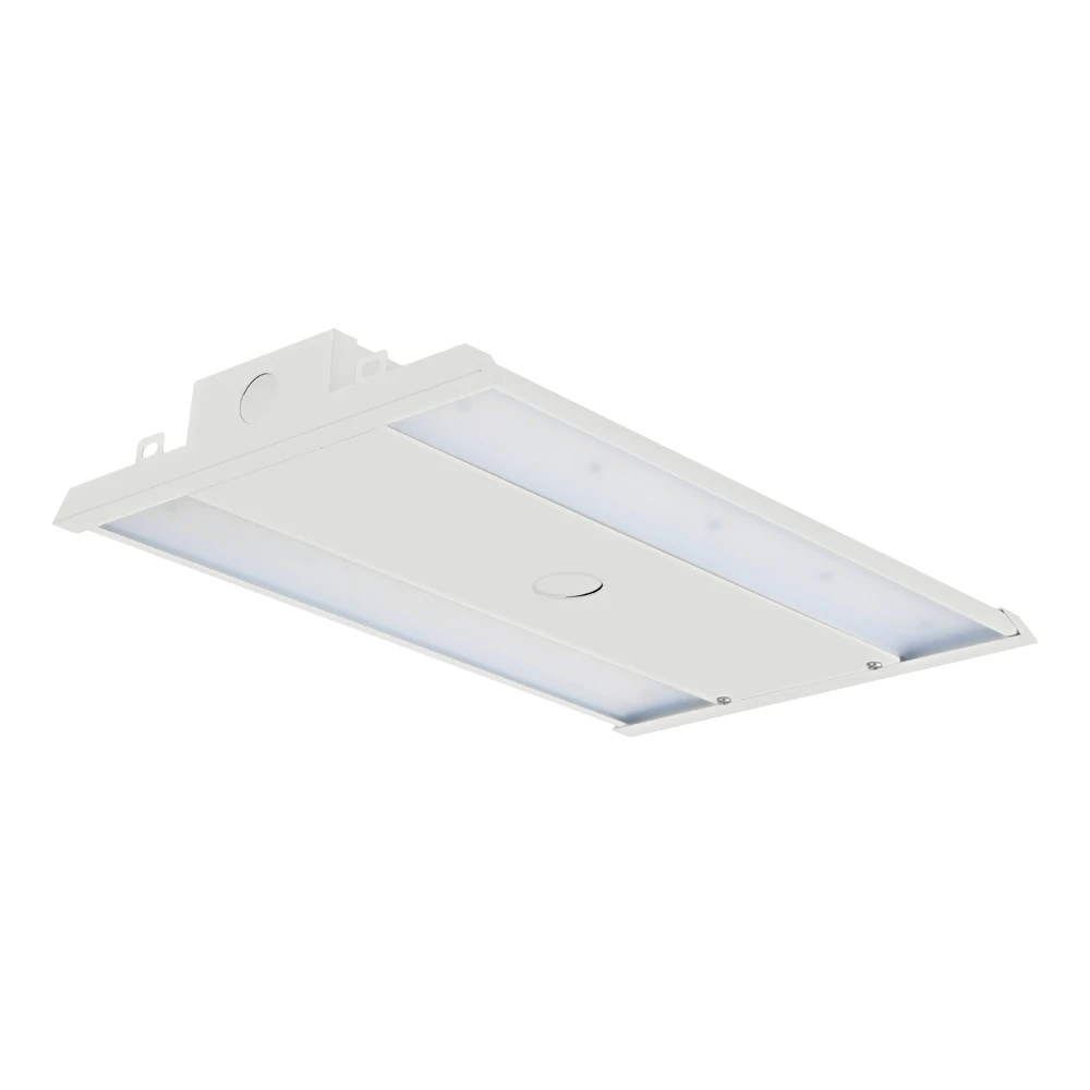 VLH06 series is a basic, low-budget warehouse and high-bay lighting fixture. The linear, compact design allows the MLH06 to maintain a stylish and aesthetically pleasing appearance while maintaining durability and saving up to 66% in energy costs compared to conventional light sources. An excellent thermal management system effectively extends the life of the fixture, making it ideal for warehousing, large indoor spaces, retail and commercial applications.