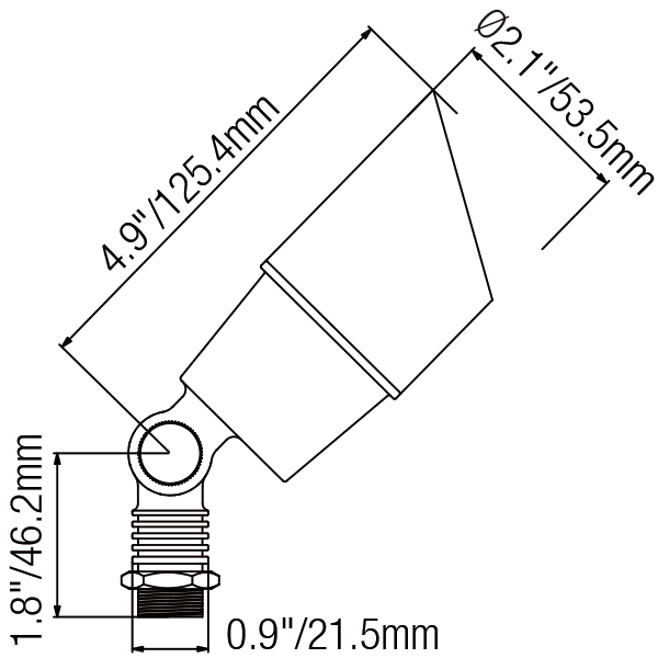 2101 Compact MR16 Up Lights