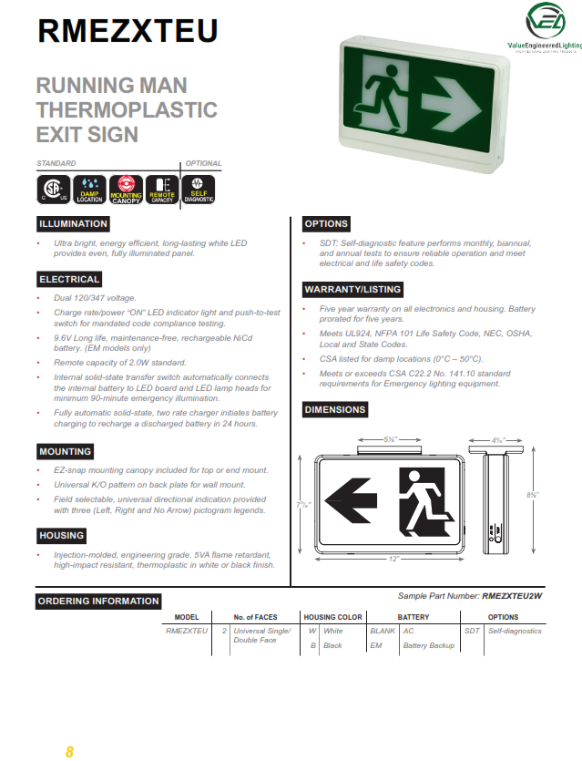 Running Man Thermoplastic