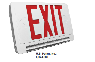 All LED Exit & Emergency LightPipe Thermoplastic