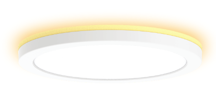 Round Slim Surface Mount With Back Light