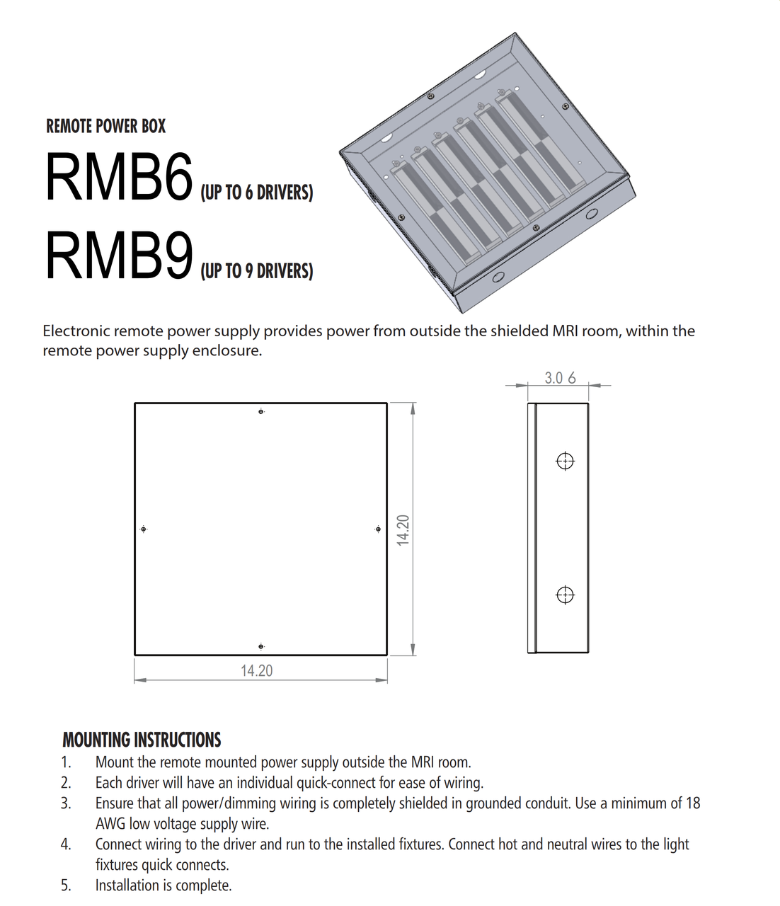 Recessed LED MRI Downlight