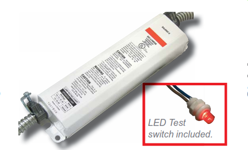 BAL650C-2 500 Lumen Compact Fluorecsent Emergency Ballast-2 Pin