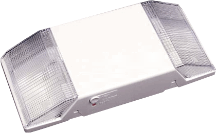 Completely self-contained
Fully automatic operation
Compact, low-profile design in neutral black or white finish
Push-to-test switch
6V, sealed lead acid, rechargeable, maintenance-free battery
Environmentally-coated, solid state charger
Automatic, low-voltage disconnect (LVD)
120V-277V dual voltage operation standard
Two 5.4W, glare-free lighting lenses
Injection-molded, V-O flame retardant, high-impact thermoplastic housing
Charge rate/power "ON" LED indicator light
90+ minute emergency operation
UL listed for damp location
Cord & Plug units available