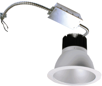 6" L.E.D. Commerical Dowlight Retrofit Trim