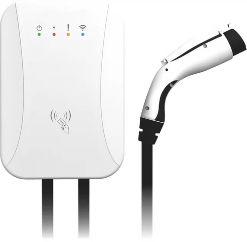 Adapter: SAE J1772(Type 1); IEC62196-2(Type 2)
Output Rating :1phase 16A 3.5kw, 1phase 32A 7kw, 1phase 40A 10kw
Communication: WIFI, LAN(RJ-45),RS-485,OCPP 1.6J
Certification:  CE, ROHS, REACH, cULus. FCC
RCD Type B
APP Control:
● Setting Current
● Controlling Stop & Start
●Making an Appointment of Charging
Load Balance Management: Eliminates Risk of Overloading
