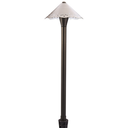 Stylish hat 2406 Hollowed-out G4 Path Lights can give out emanative illumination when you choose the right G4 bulbs for it, it will add some mysterious aura to your landscape design.
