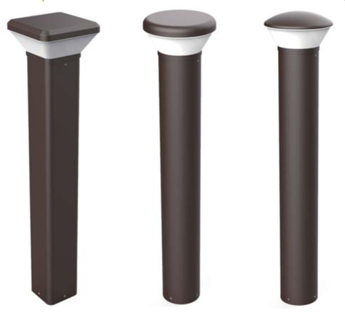 Series VBL02 LED Adjustable Bollard Lights